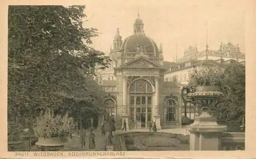 Germany Wiesbaden Kochbrunnenanlage