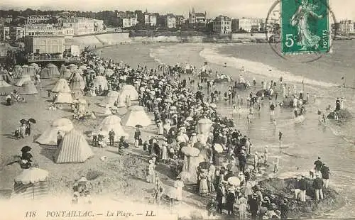 France Pontaillac (quartier du Royan) - la Plage