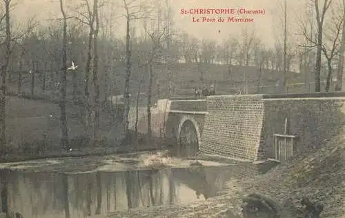 France St Cristophe Charente) Le Pont du Marousse
