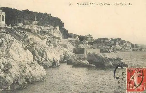 France Marseille un coin de la Corniche