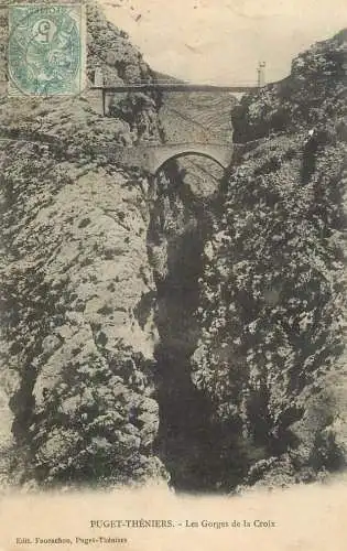 France Puget Theniers Les Gorges de la Croix