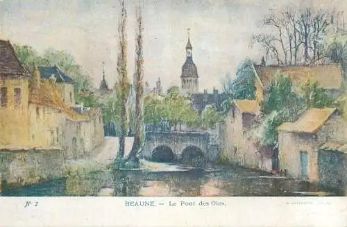 France Beaune (Cote d'Or) Pont des Oies