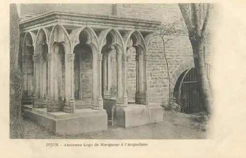 France Dijon Ancienne Loge de Marqueur a l'Arquebuse