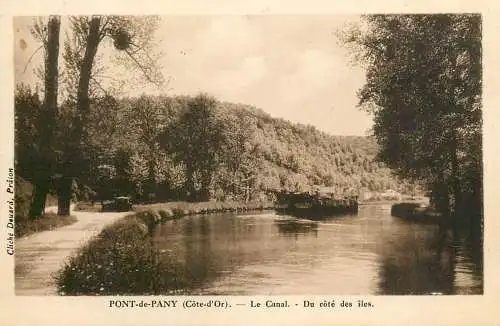 France Pont de Pany (Cote d'Or) Le Canal
