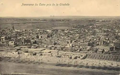 Egypt Cairo cityscape panorama