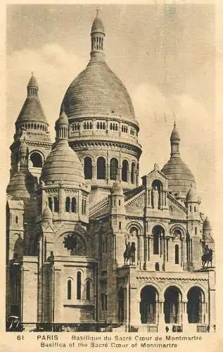France Paris Basilique du Sacre-Coeur de Montmartre