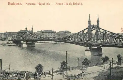 Hungary Budapest Ferenc Jozsef hid