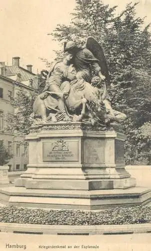 Germany Hamburg Kriegerdenkmal an der Esplanade