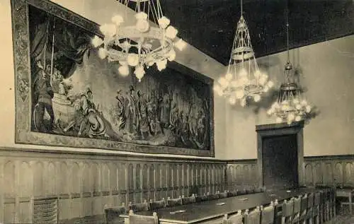 Hungary Budapest Orszaghaz tanacsterem