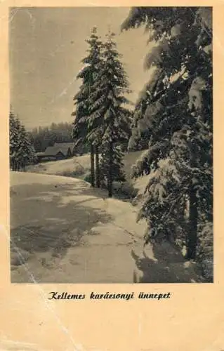 Hungary kellemes karacsonyo unnepet winter scene