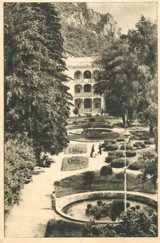 Romania Baile Herculane parc