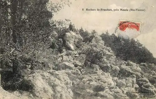 France Rochers de Frochet, pres Nouic (Haute Vienne)