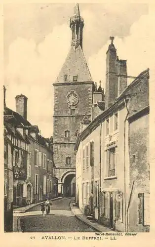 France Avallon Monument Le Beffroi