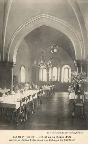 France Clamecy Hotel de la Boule d'Or Ancienne Eglise Episcopale des Eveques de Bethleem