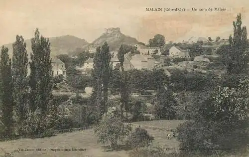 France Malain (Cote d'Or) 1924 photo