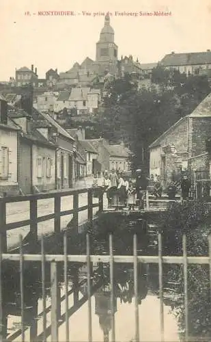 France Montdidier vue prise du Faubourg Saint Medard