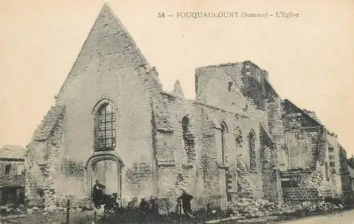 France Fouquaucourt (Somme) L'Eglise