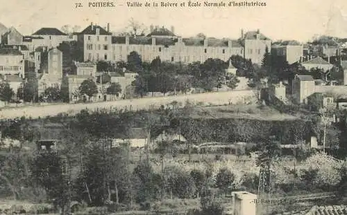 France Poitiers Vallee de la Boivre & Ecole Normale d'Institutrices