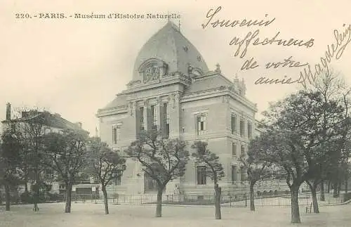 France Paris Museum d'Histoire Naturelle