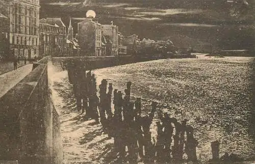 France Saint Malo (Cote d'Emeraude) Effet de lune