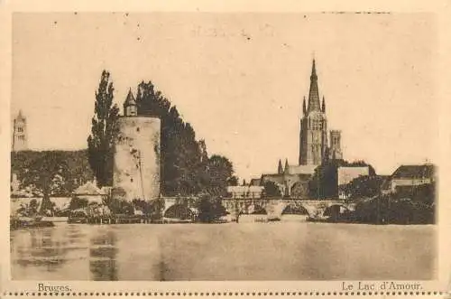 Belgium Brugge Le Lac d'Amour