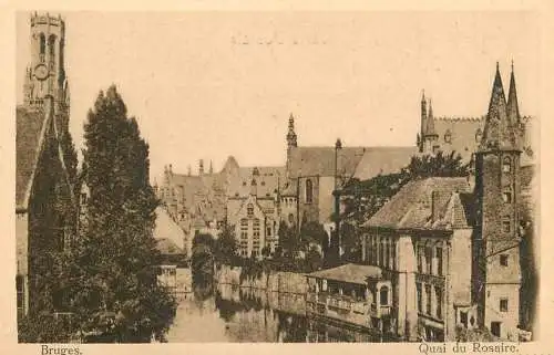 Belgium Brugge Quai du Rosaire