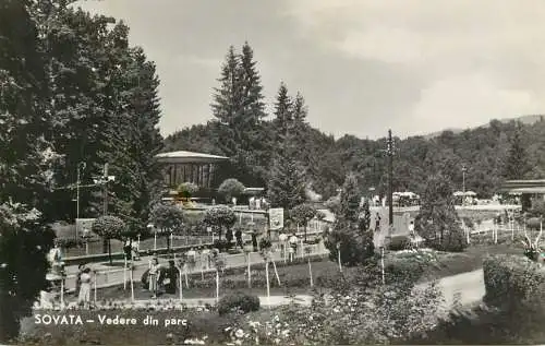 Romania Sovata vedere din parc