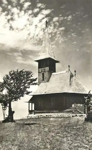 Romania Biserica de lemn de pe Muntele Semenic