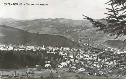 Romania Vatra Dornei vedere panoramica