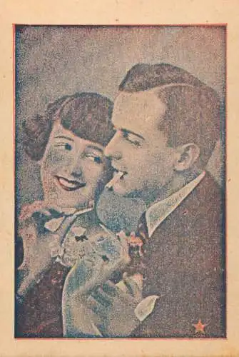 Romania prom queen 1940s postcard Noaghi Elena rochita rosie
