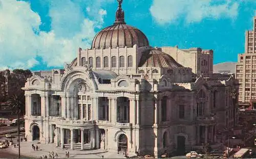 America Mexico palace of fine arts