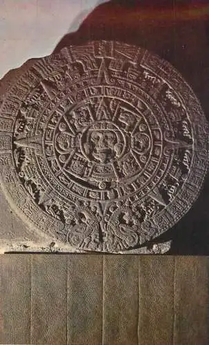 America Mexico Aztec calendar antropology museum