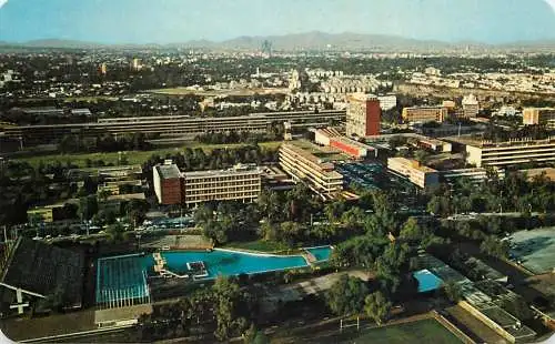 America Mexico University aerea vista