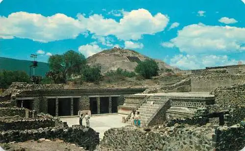 America Mexico templi de la Mariposas Piramide de la Luna San Juan Teotihuacan