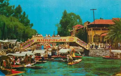 America Mexico Xochimilco restaurant Amapolas