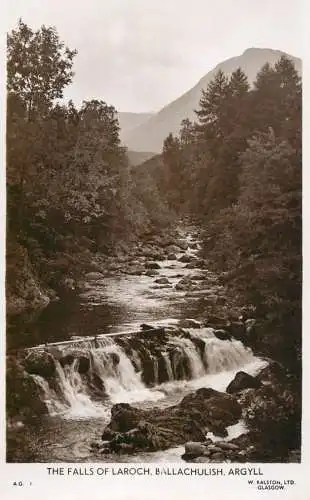 United Kingdom Scotland Argyll the falls of Laroch