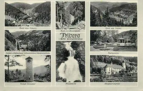 Germany Triberg im Schwarzwald multi view
