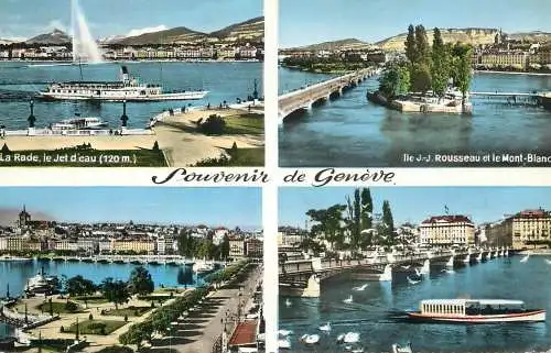 Switzerland Souvenir de Geneve