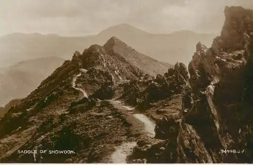 United Kingdom Wales Saddle of Snowdon