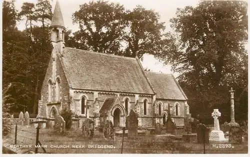United Kingdom Wales Merthyr Mawr church