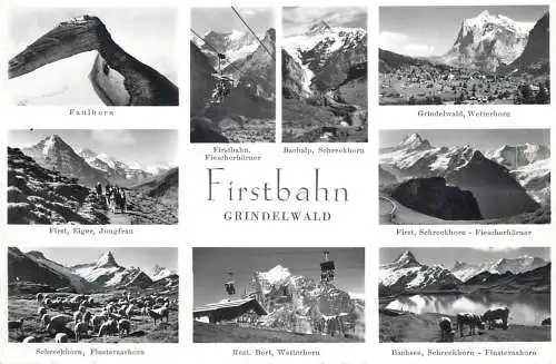 Switzerland Firstbahn Grindelwald multi view
