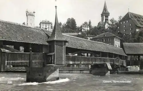 Switzerland Luzern Spreuerbrucke