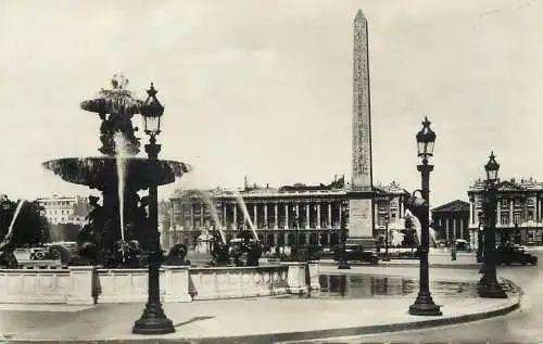 France Place de la Concorde vers la Madeleine
