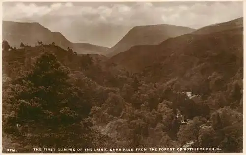 United Kingdom Scotland Lairig Ghru Pass