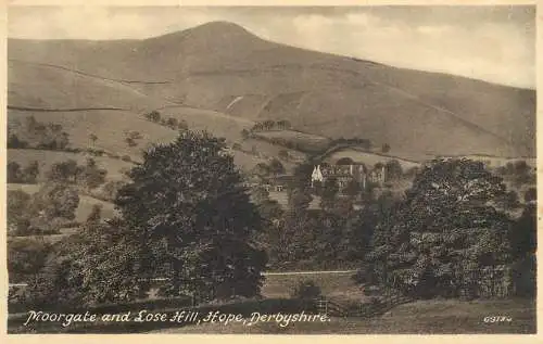 United Kingdom England Derbyshire Moorgate and Lose Hill