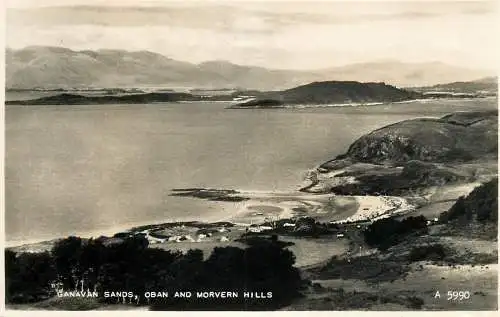 United Kingdom Ireland Ganavan Sands Oban and Morvern Hills