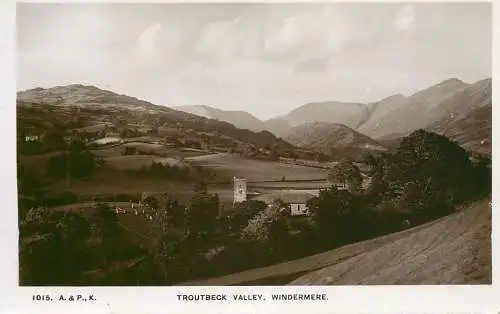 United Kingdom England Troutbeck valley Windermere