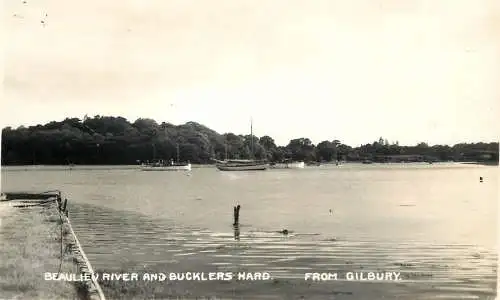 United Kingdom England Beaulieu river and Bucklers hard