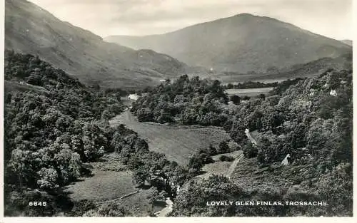 United Kingdom Scotland Trossachs Glen Finlas