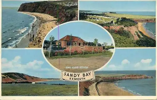 United Kingdom England Exmouth Sandy Bay